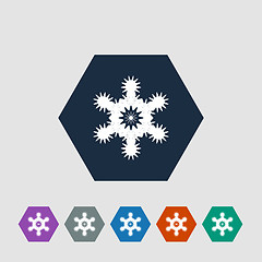 Image showing Snowflake icon