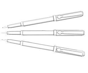 Image showing corporate pen design 