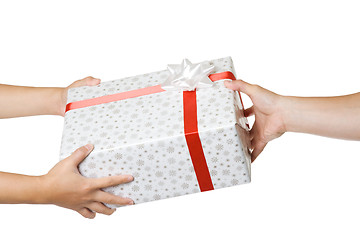 Image showing Gift exchange