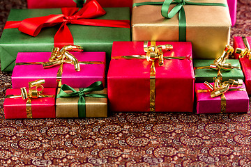 Image showing Plenty of Presents Ready to be Collected