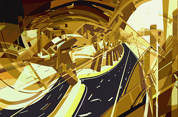 Image showing Highway abstract