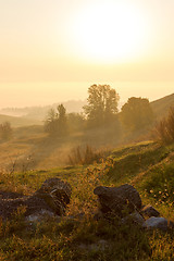 Image showing Dawn at Countryside