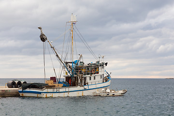 Image showing Fishing boat