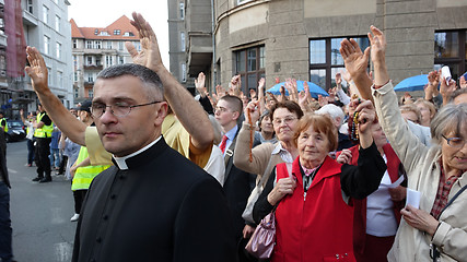 Image showing Carholics in Wroclaw, Poland