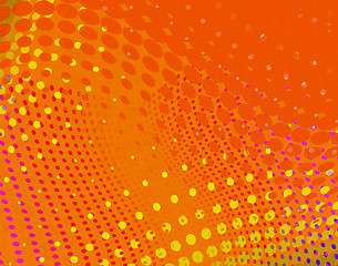 Image showing Orange dots