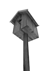 Image showing Nest box birdhouse