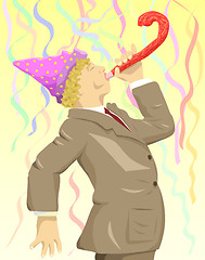 Image showing Party man