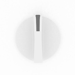 Image showing 3d white knob
