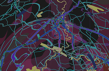 Image showing Abstract roadmap