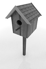 Image showing Nest box birdhouse