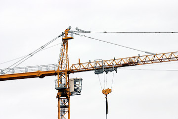 Image showing Tower crane