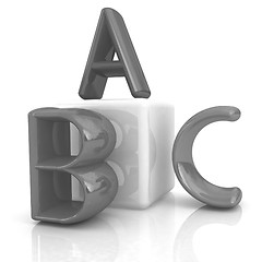 Image showing alphabet and blocks
