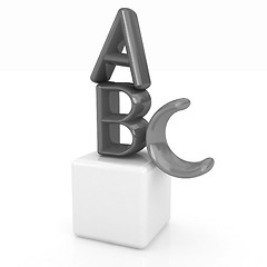 Image showing alphabet and blocks