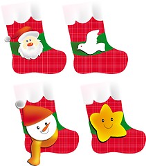 Image showing Christmas socking