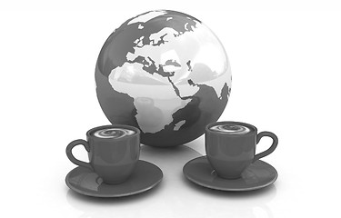 Image showing Coffee Global World concept