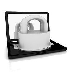 Image showing Computer security concept