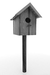 Image showing Nest box birdhouse