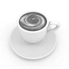 Image showing mug on a white