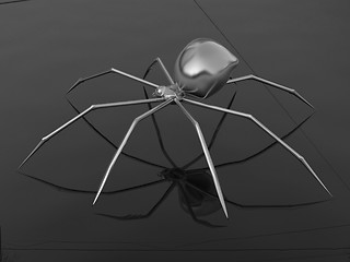 Image showing Chrome spider