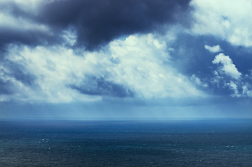Image showing sky and sea