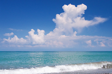 Image showing sea and sky