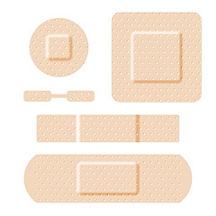 Image showing Adhesive bandages set