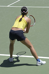 Image showing Waiting For a Serve