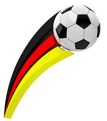 Image showing german soccer