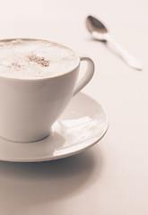 Image showing Cappuccino cup