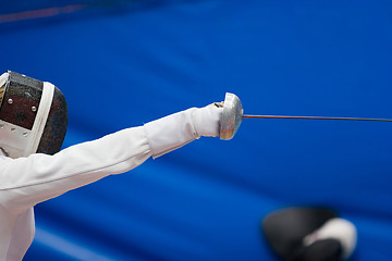 Image showing Fencer