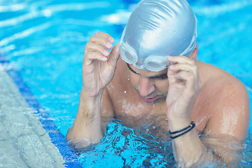 Image showing swimmer athlete