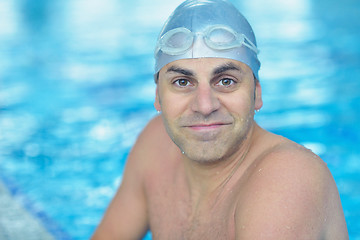 Image showing swimmer athlete