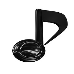 Image showing Music note