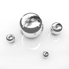Image showing Chrome Balls