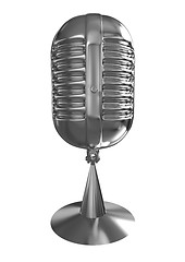 Image showing Golden Microphone icon 