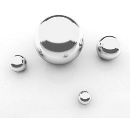 Image showing Chrome Balls