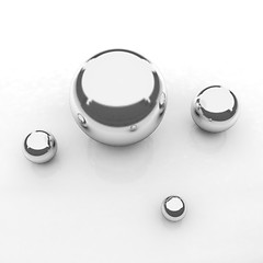 Image showing Chrome Balls