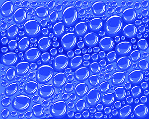 Image showing Water droplets