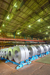 Image showing galvanized steel coil