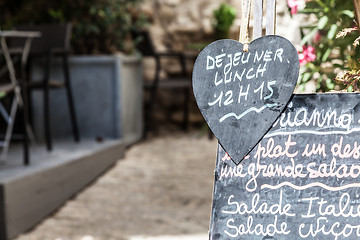 Image showing Restaurant in Provence