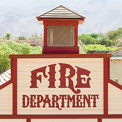 Image showing Fire department