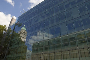 Image showing Tower reflection
