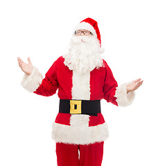 Image showing man in costume of santa claus