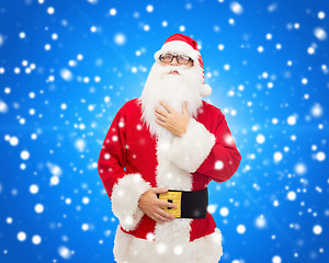 Image showing man in costume of santa claus