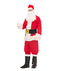 Image showing man in costume of santa claus