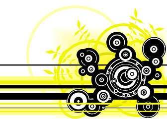 Image showing Yellow circles