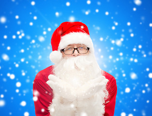 Image showing man in costume of santa claus