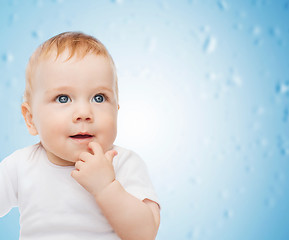 Image showing smiling little baby