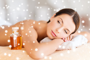 Image showing beautiful young woman in spa