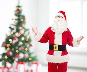 Image showing man in costume of santa claus